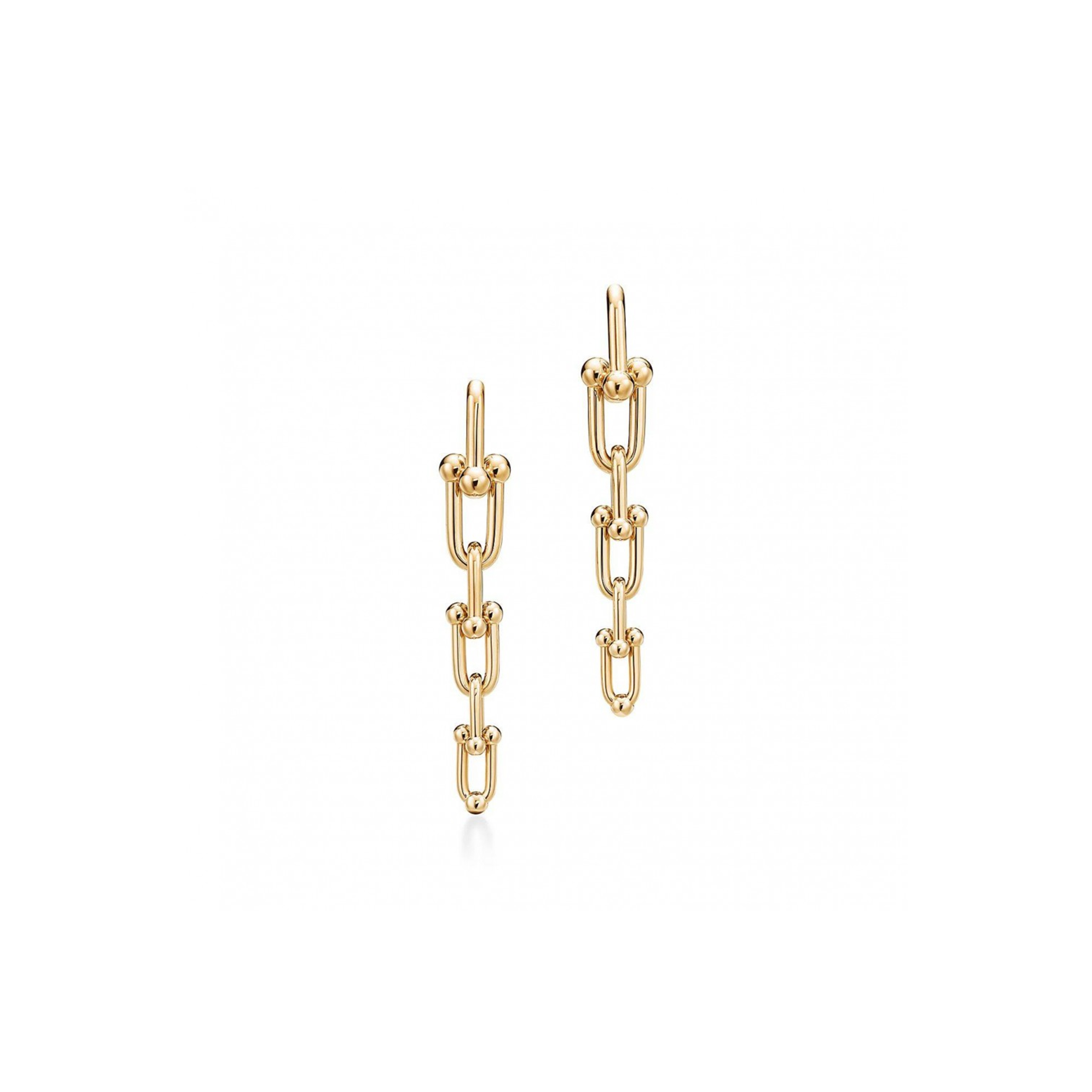 TIFFANY HARDWEAR GRADUATED LINK EARRINGS 60006354